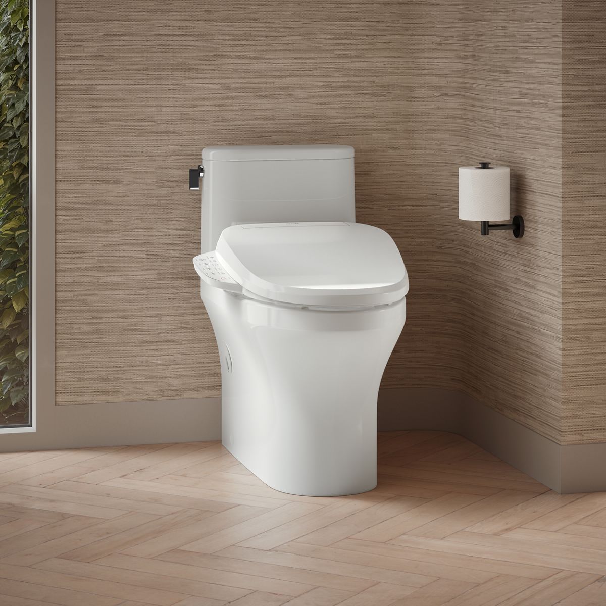 Spacity Hidden Cord One-Pc. Toilet | K-28020-HC | KOHLER