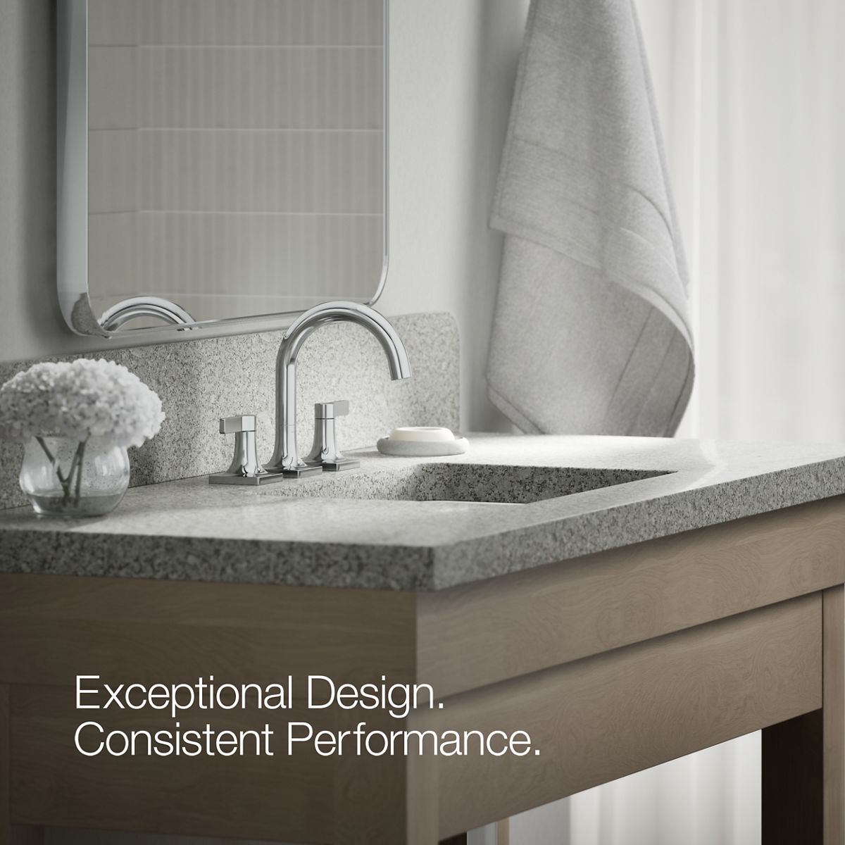 Venza Widespread Bathroom Sink Faucet, 1.0 gpm | K-28125-4K | KOHLER
