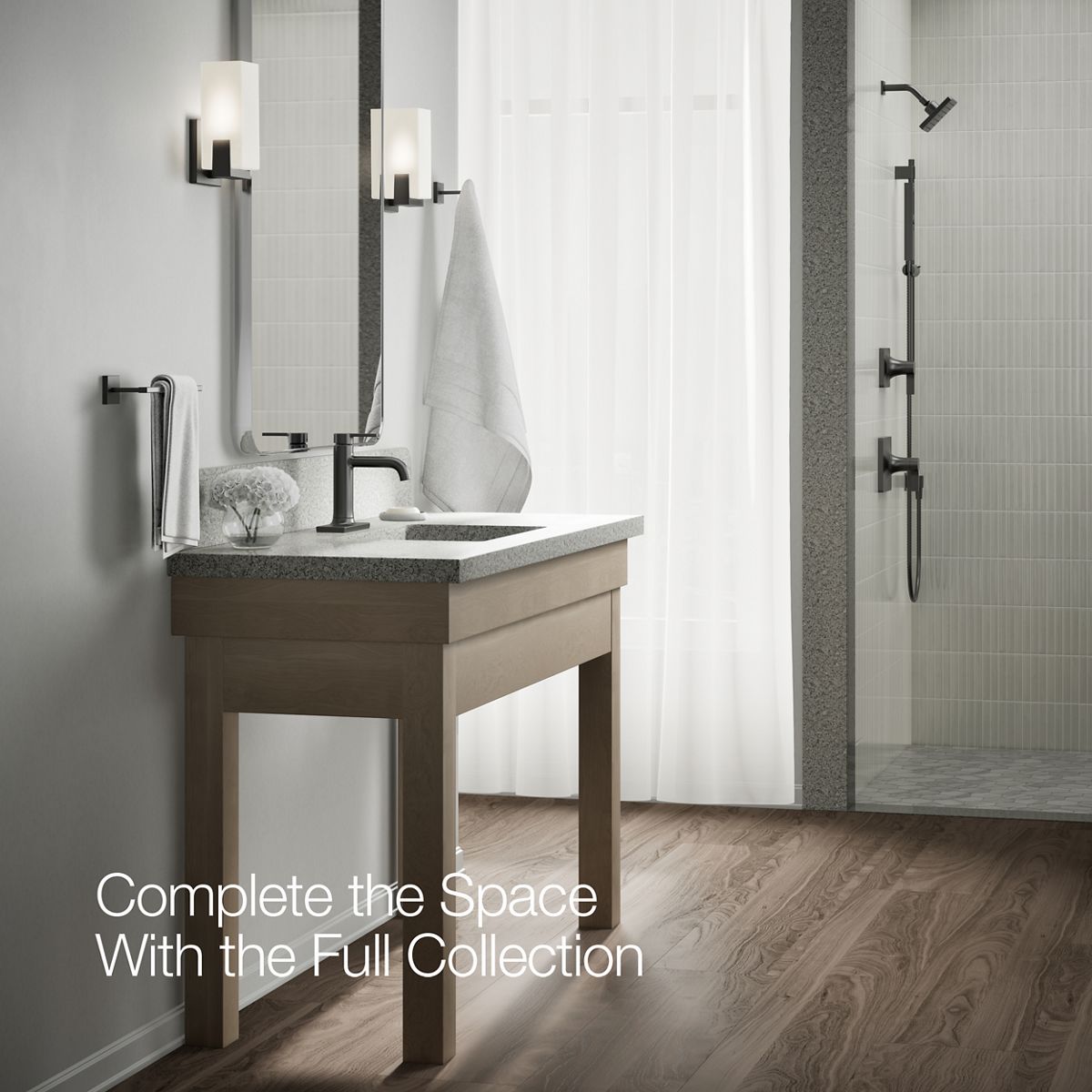 Venza Single-Handle Bathroom Sink Faucet, 0.5 gpm | K-28126-4N