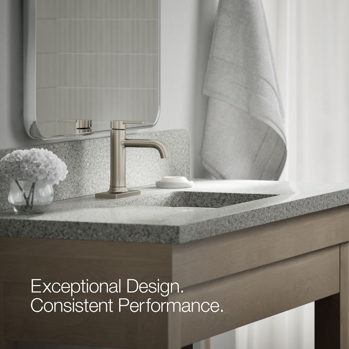 Venza Single-Handle Bathroom Sink Faucet, 1.0 gpm | K-28126-4K