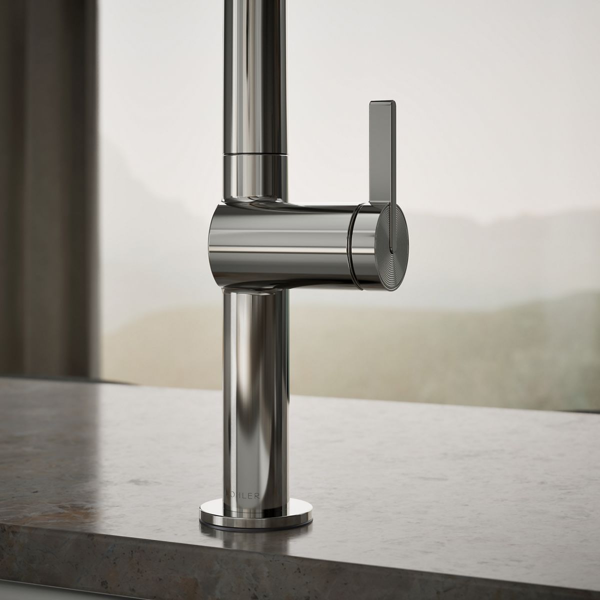 close-up view of product detail function