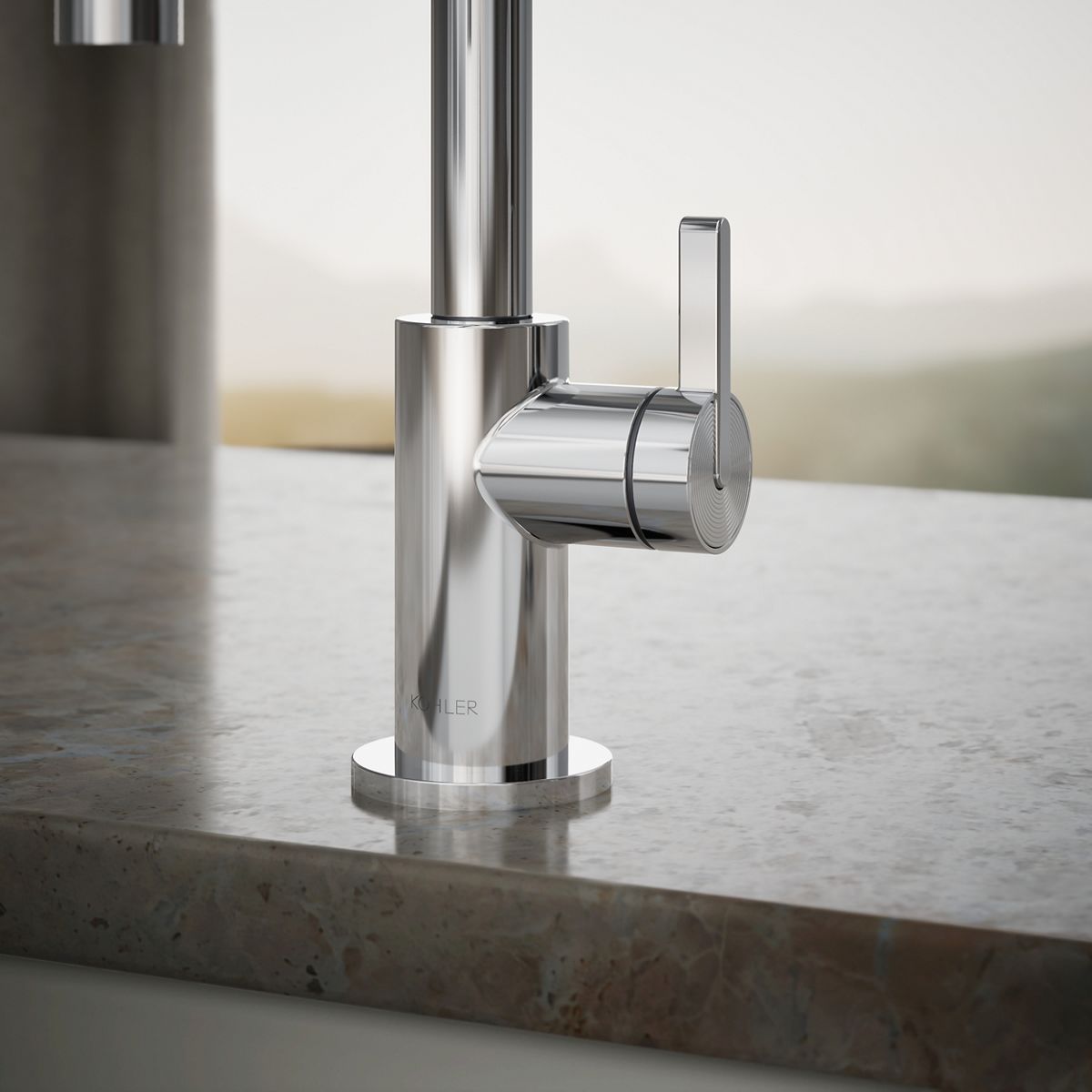 close-up view of product detail function