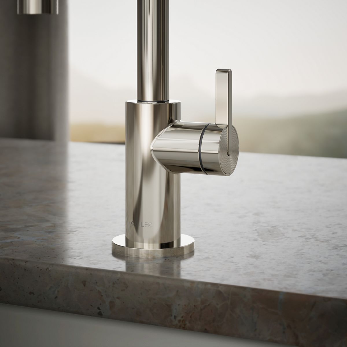 close-up view of product detail function