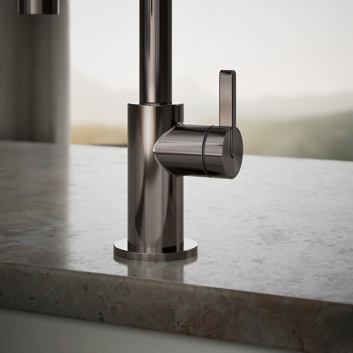 close-up view of product detail function