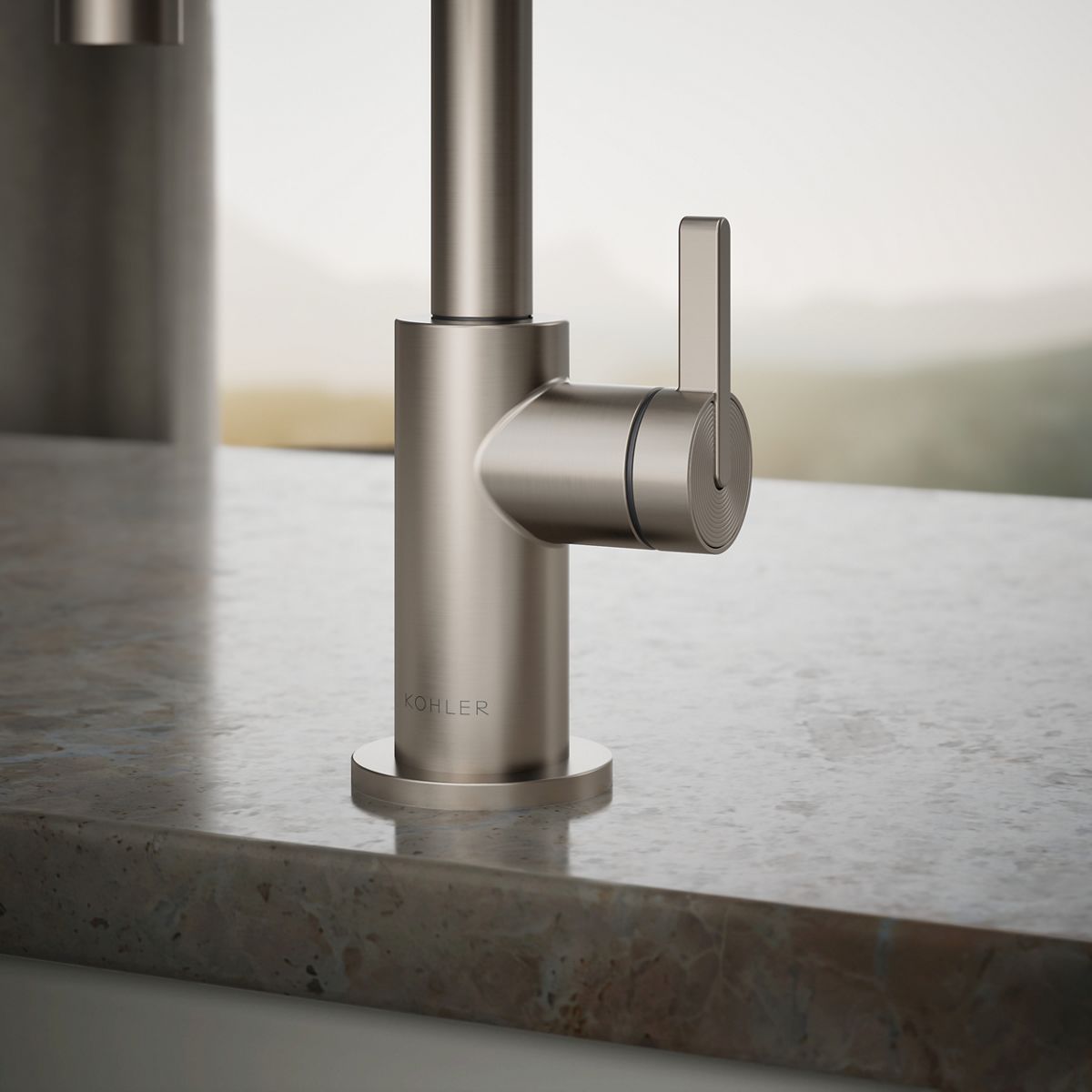 close-up view of product detail function