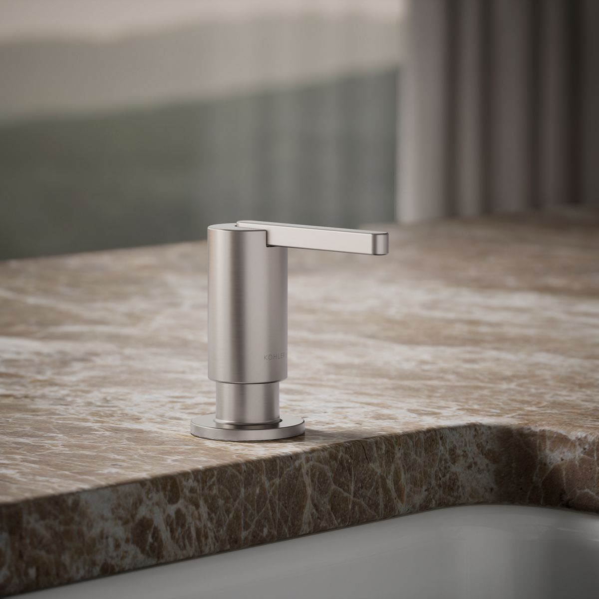 リップケア Cron KOHLER | K-R1893-C | Soap/Lotion Dispenser with