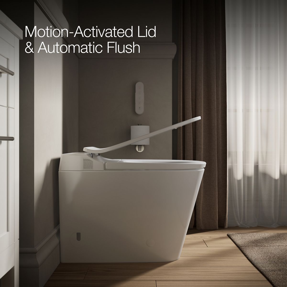 Products in use in close room view