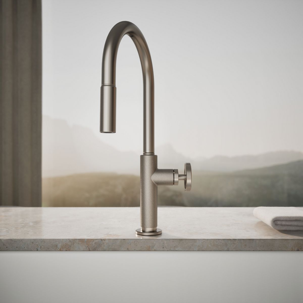 Billet Touchless Pull-Down Kitchen Faucet | K-28670-9RT2 | KOHLER