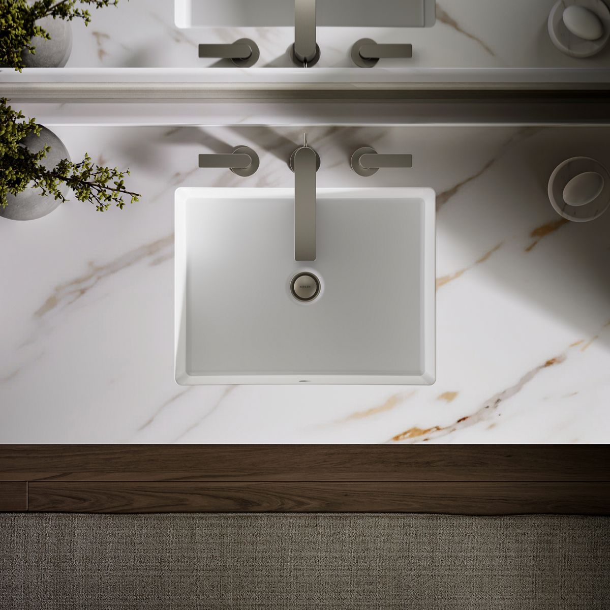 Verticyl Undermount Rectangular Sink | K-R2882 | KOHLER