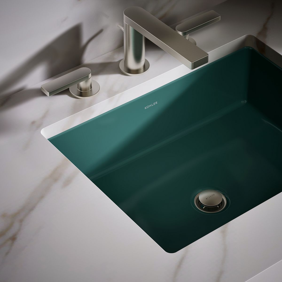 Verticyl Undermount Rectangular Bathroom Sink | K-2882 | KOHLER