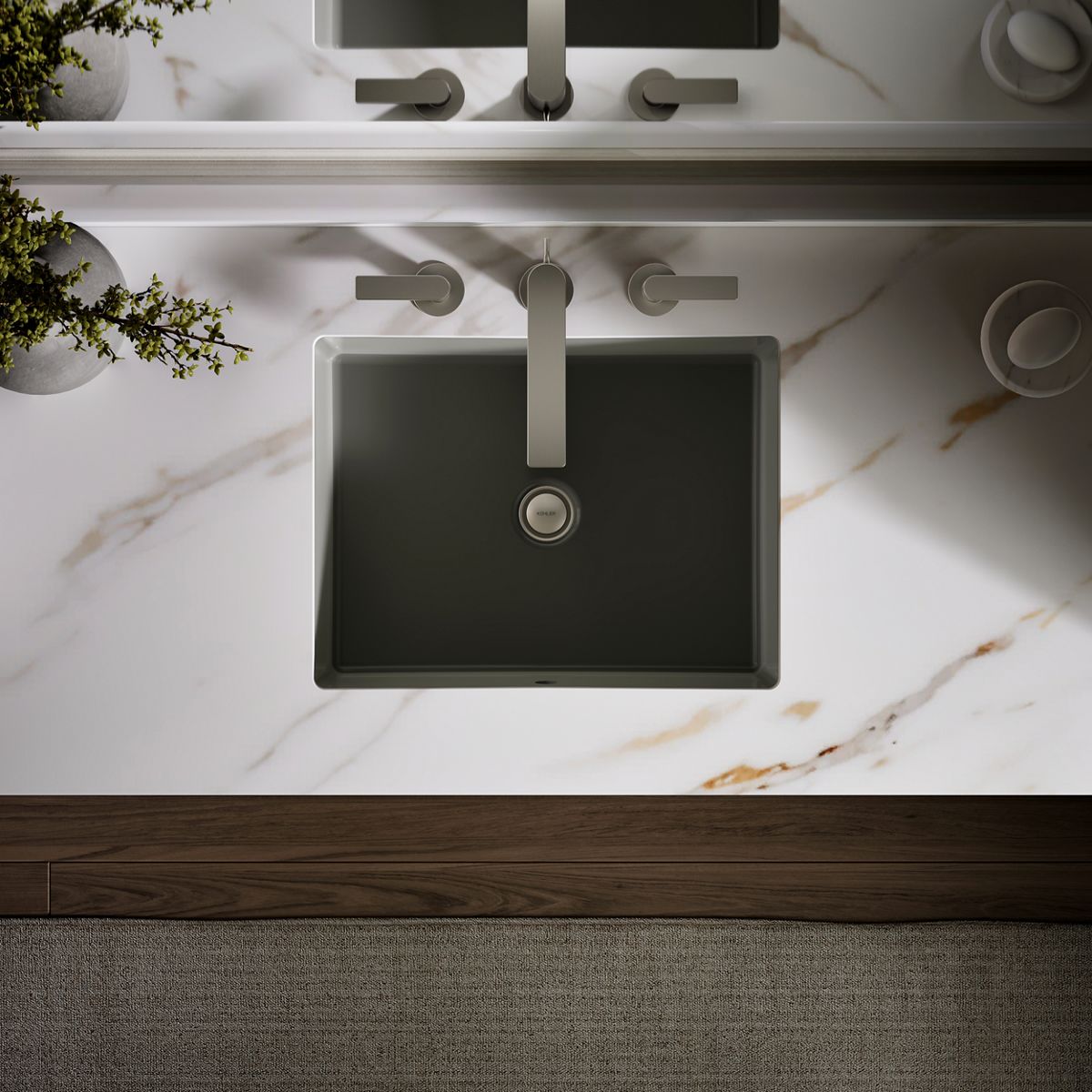 Verticyl Undermount Rectangular Bathroom Sink | K-2882 | KOHLER