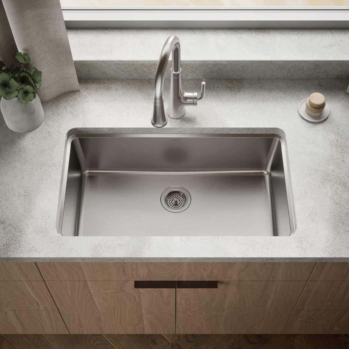 Buckley Undermount Single-Bowl Kitchen Sink | K-28901 | KOHLER
