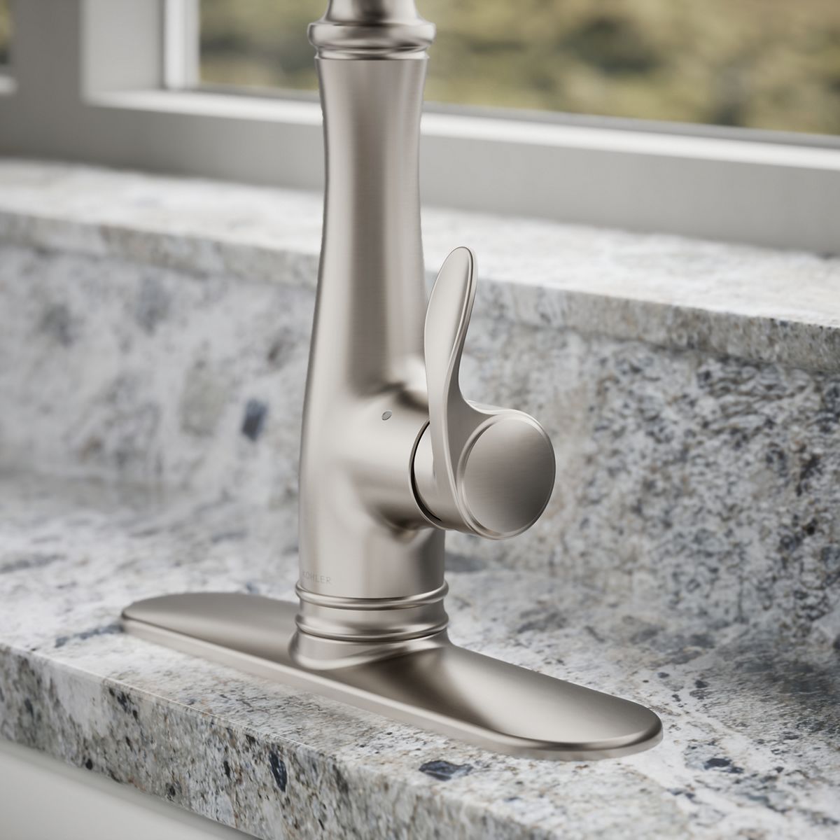 close-up view of product detail function