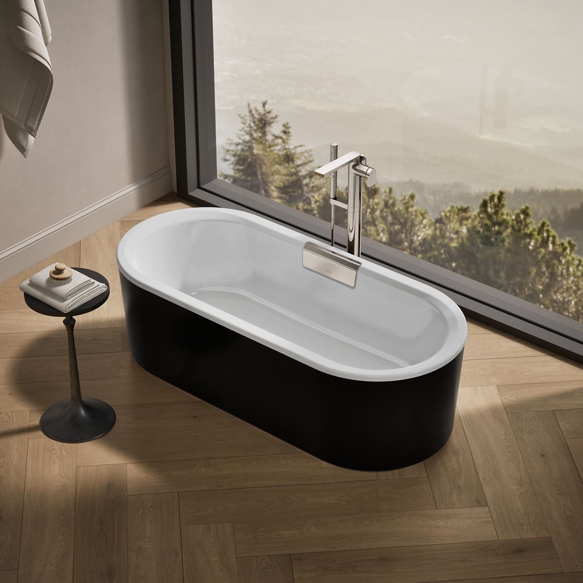 Products in use in close room view