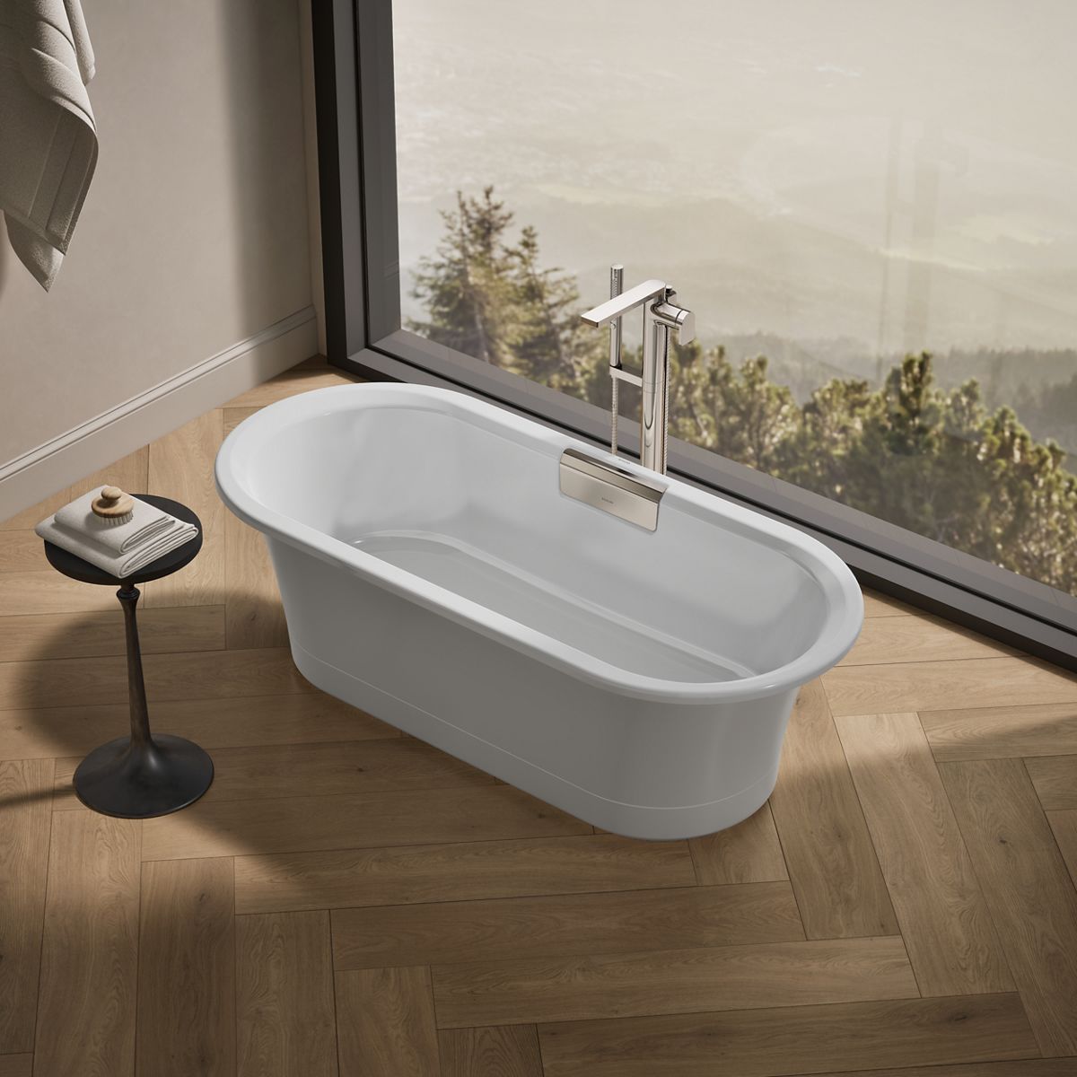 Products in use in close room view