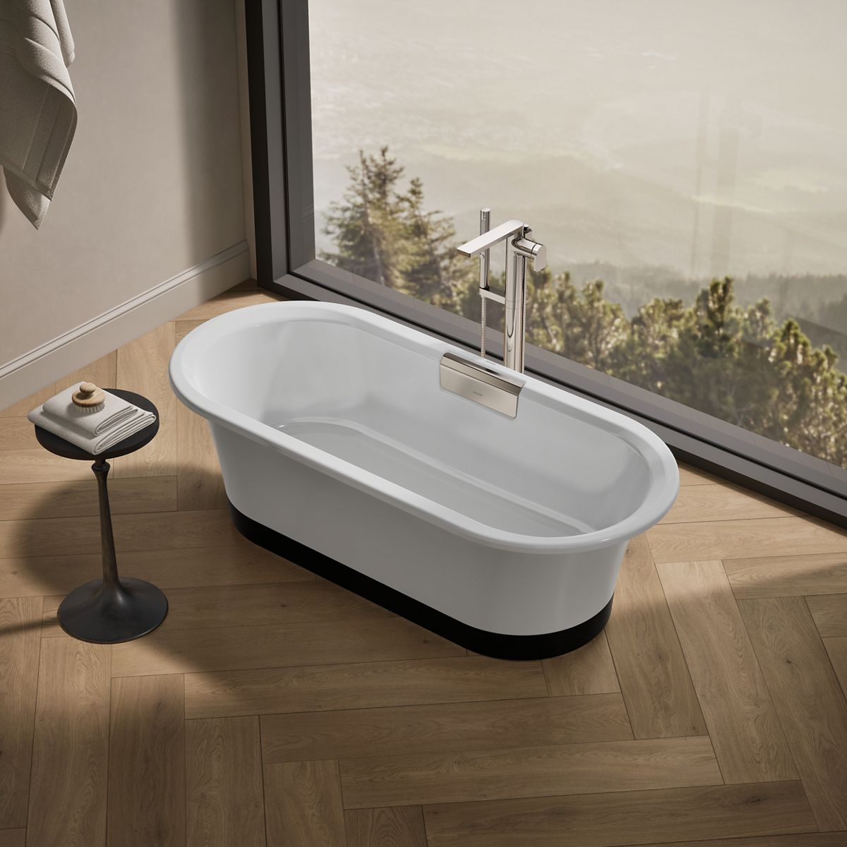 Products in use in close room view