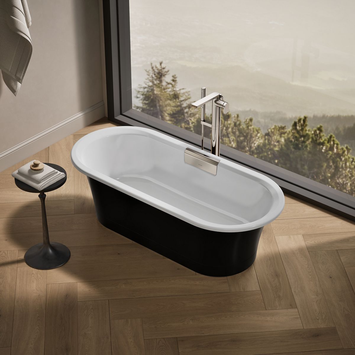 Products in use in close room view