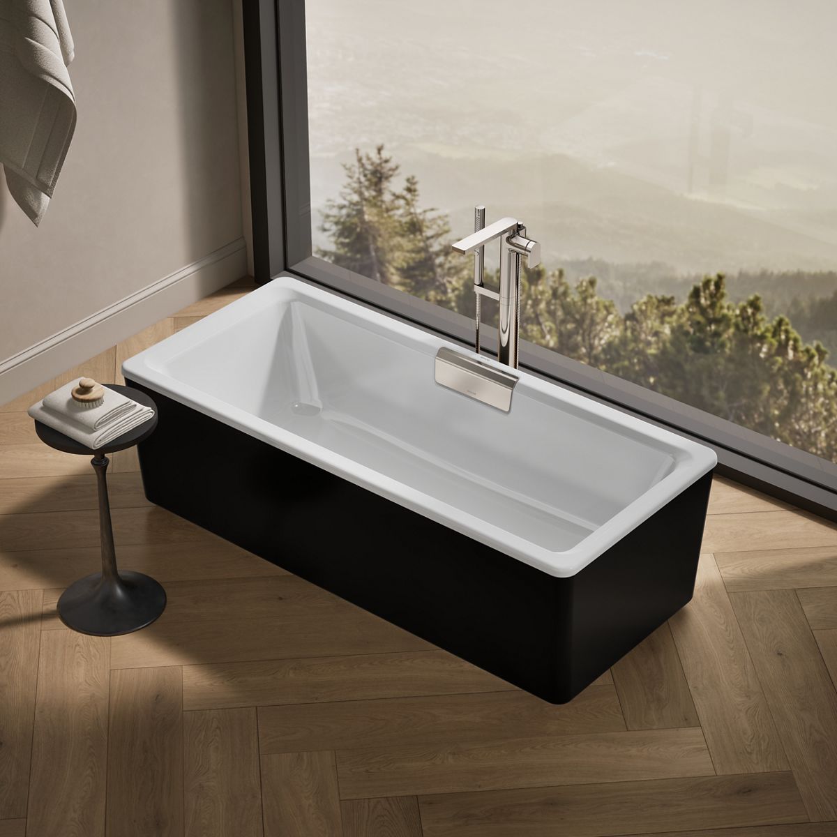Products in use in close room view