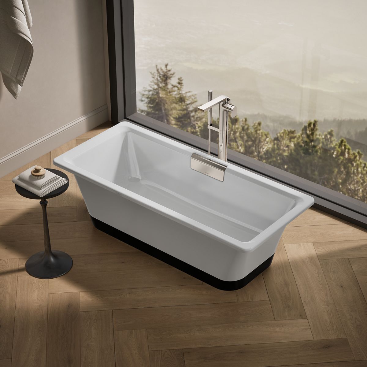 Products in use in close room view