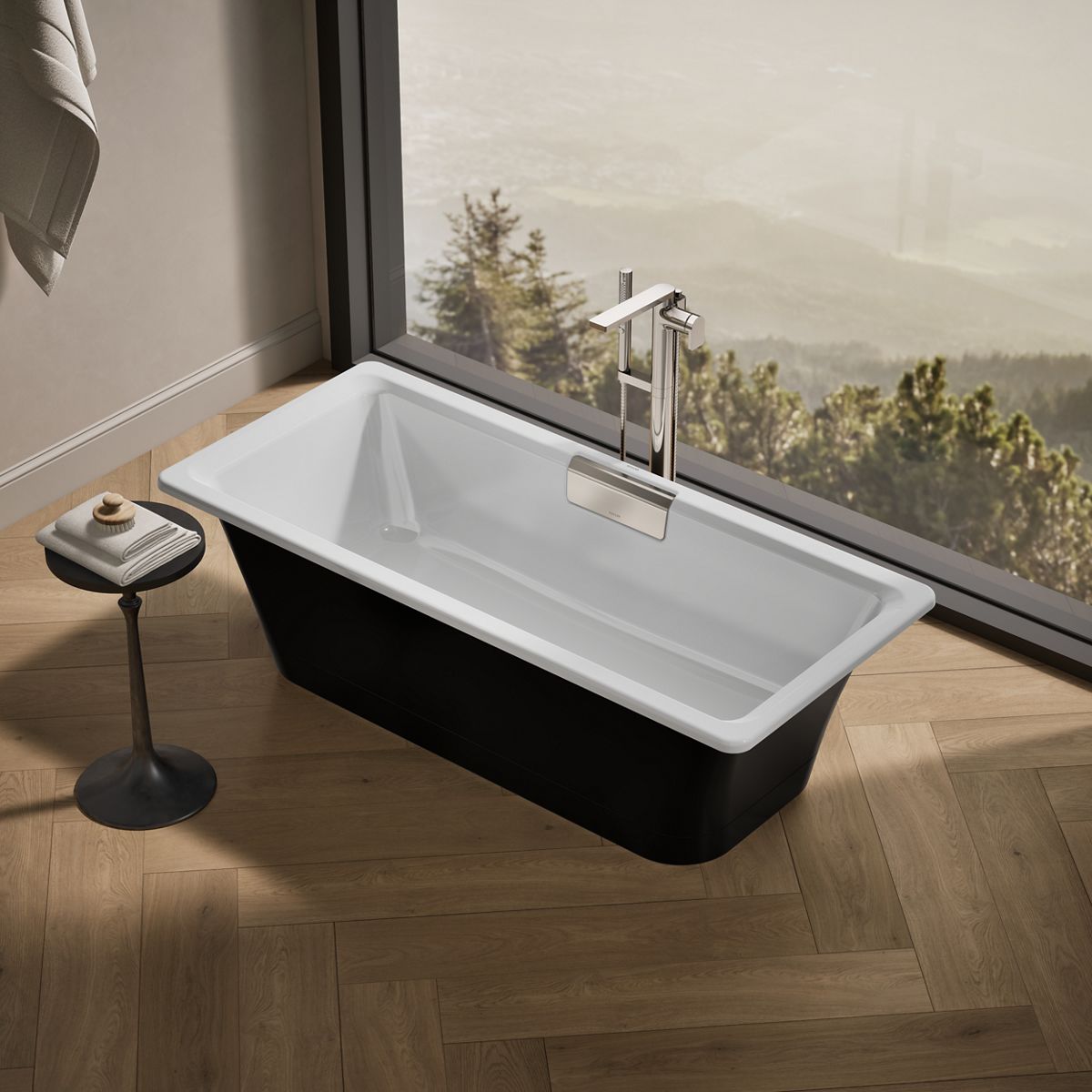 Products in use in close room view
