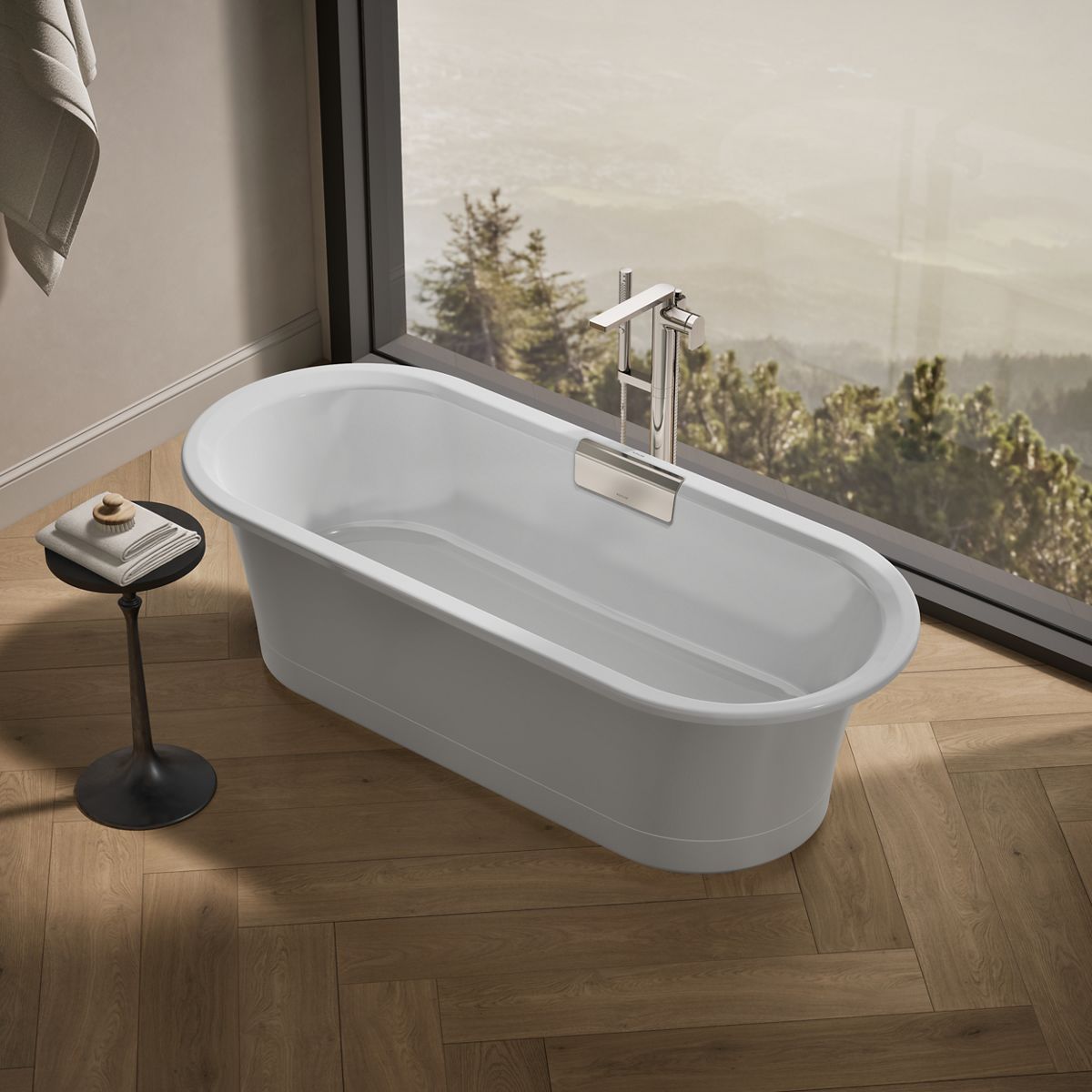 Products in use in close room view