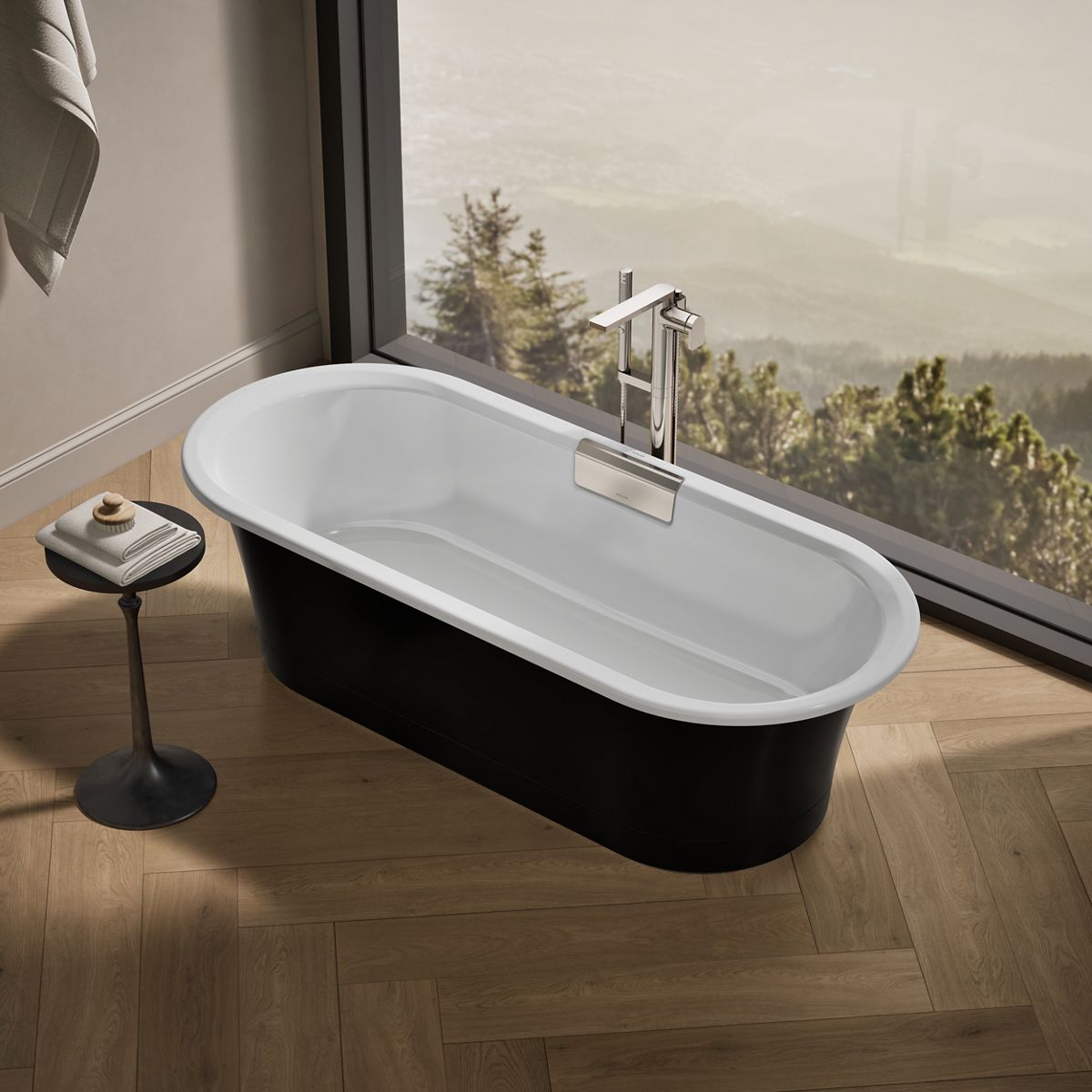 Products in use in close room view