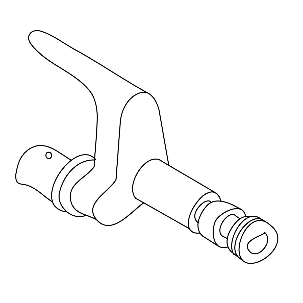 3/4 view of product