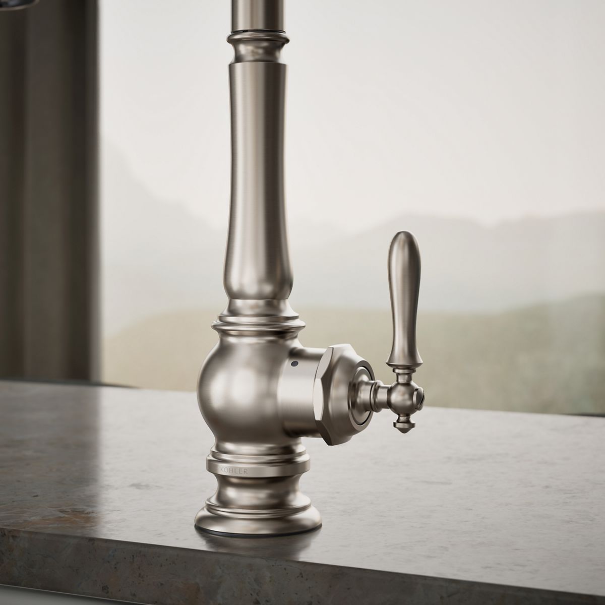 close-up view of product detail function