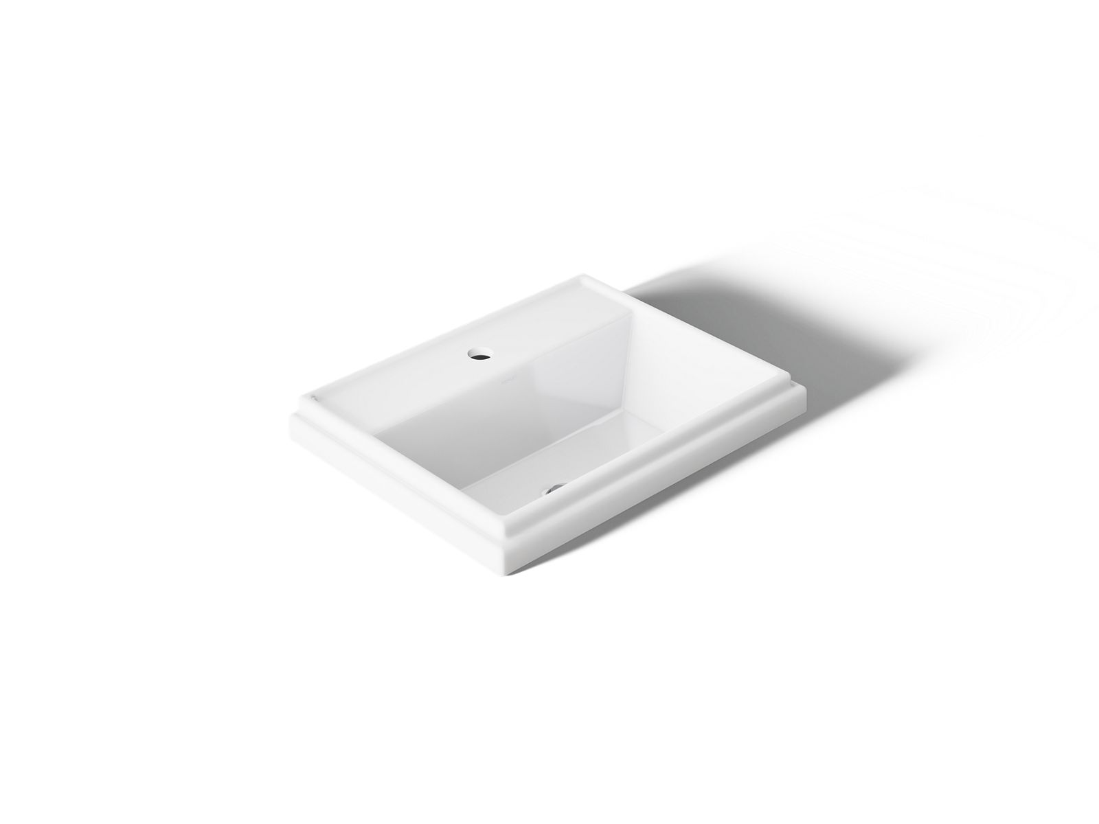 Tresham 21-3/4" rectangular drop-in bathroom sink