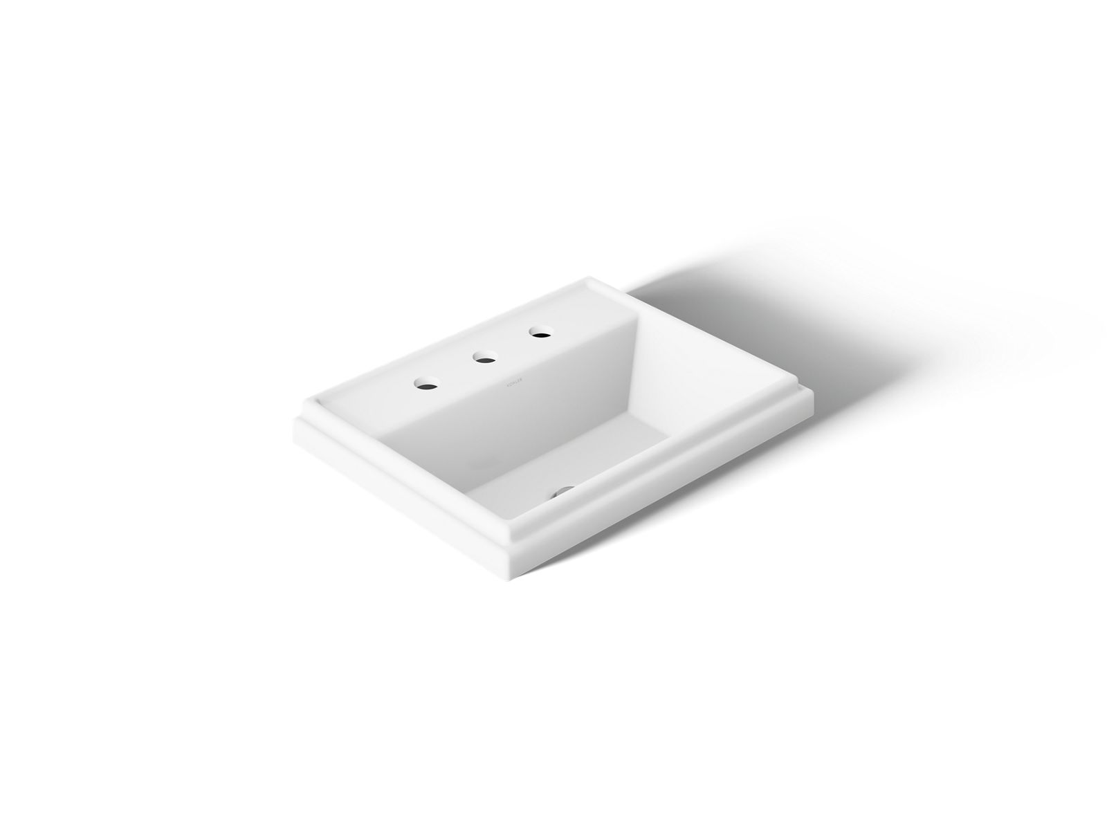 Tresham 21-3/4" rectangular drop-in bathroom sink