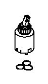 3/4 view of product