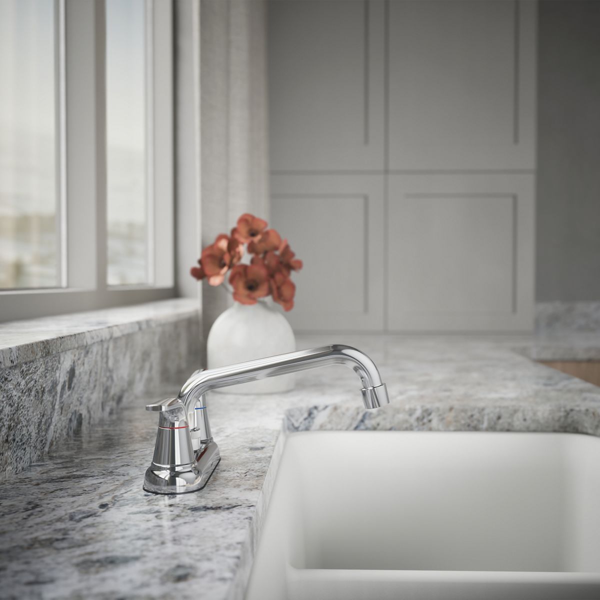 Jolt Two-Handle Utility Sink Faucet | K-30618 | KOHLER