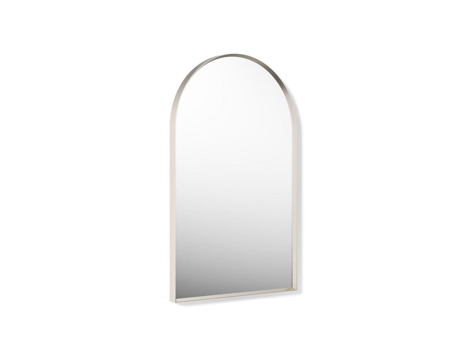 Essential 20" x 32" arched framed mirror