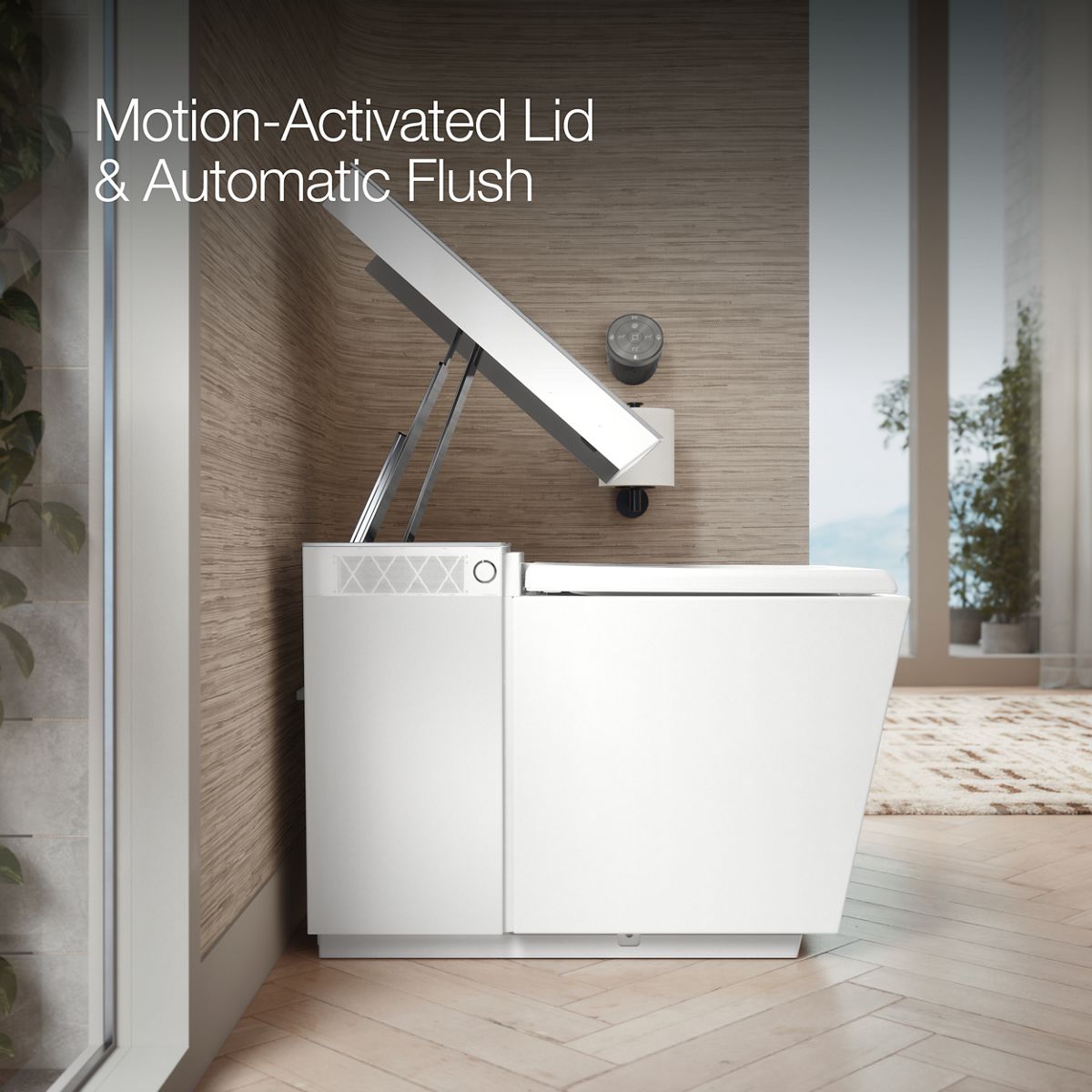 Products in use in close room view
