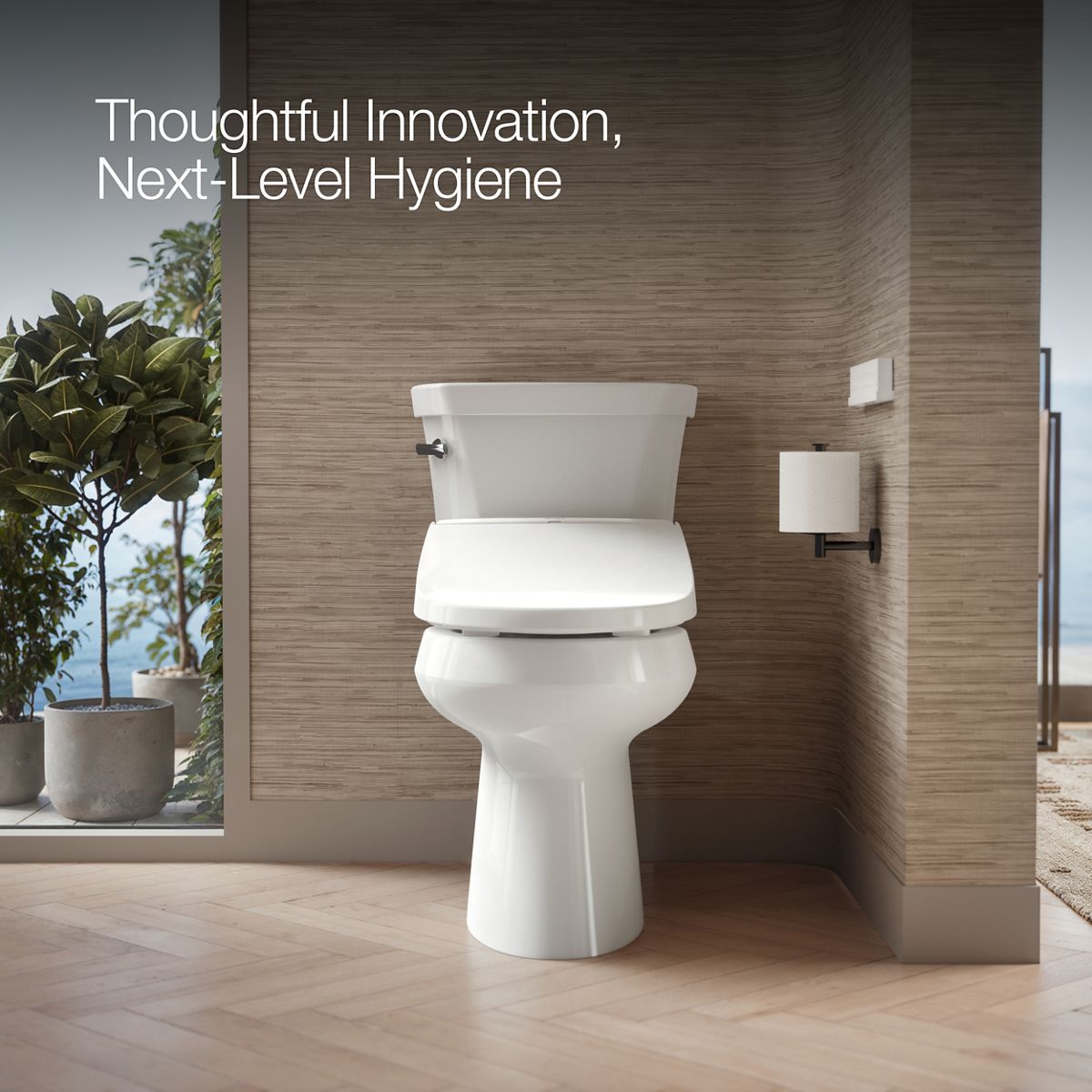 Up to 2 walls & multiple product categories visible, 1-point perspective