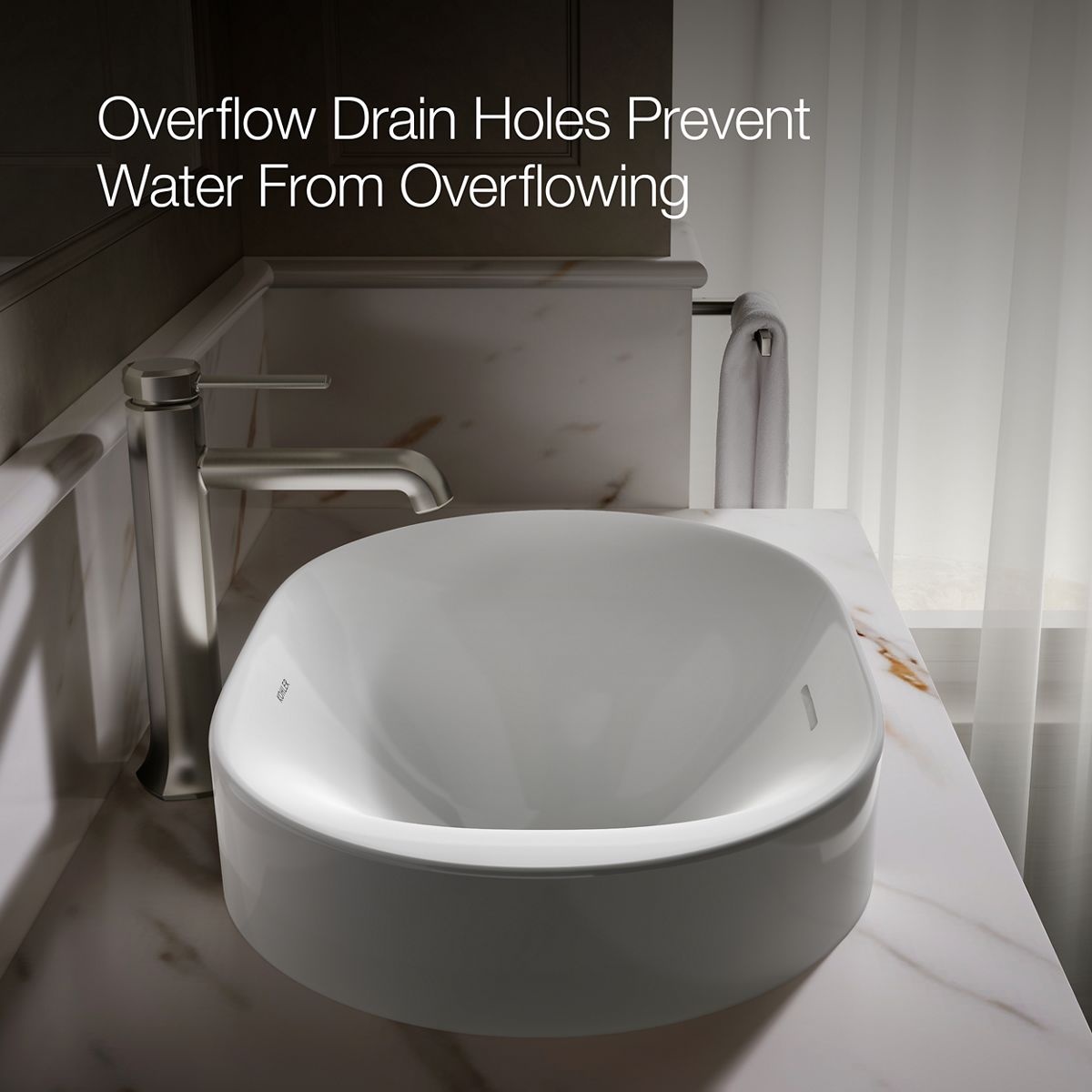 KOHLER 洗面器 K-31701T-0 Chalice Vessel Bathroom Sink | K-31701 | KOHLER
