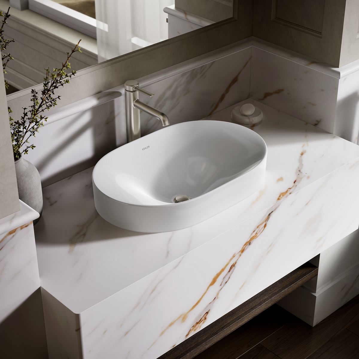 Chalice Vessel Bathroom Sink | K-31701 | KOHLER