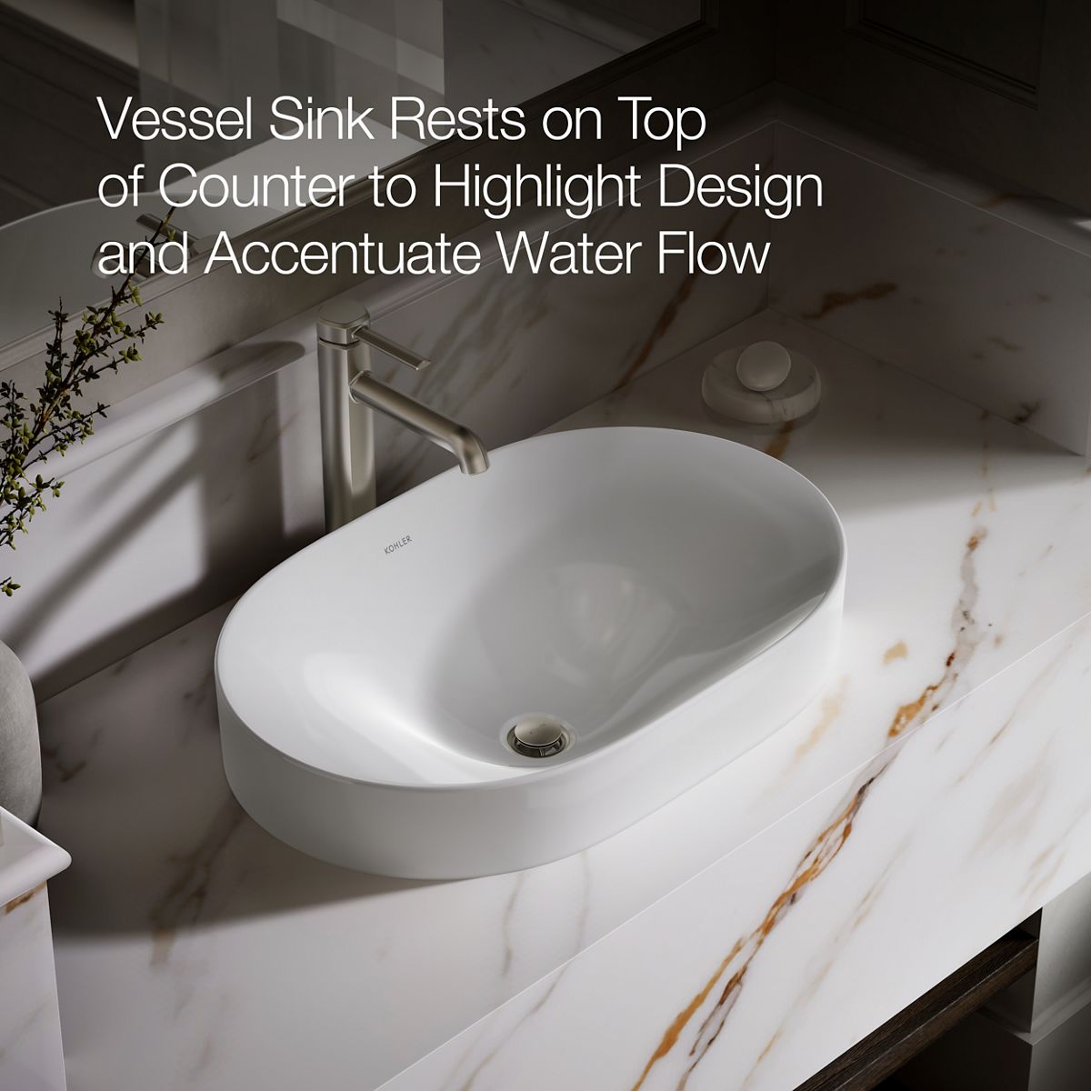 KOHLER 洗面器 K-31701T-0 Chalice Vessel Bathroom Sink | K-31701 | KOHLER