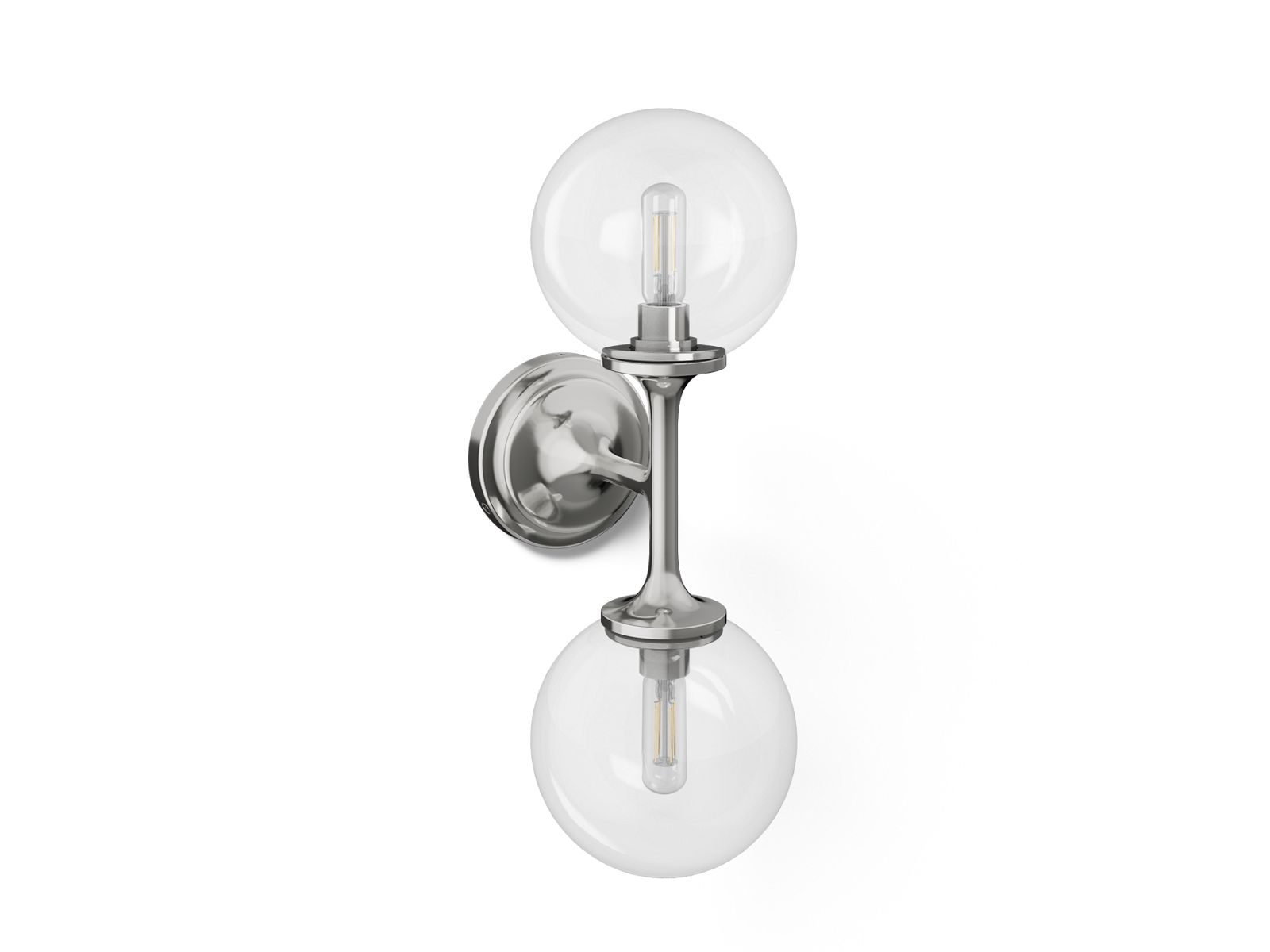 3/4 view of product with dimensions
