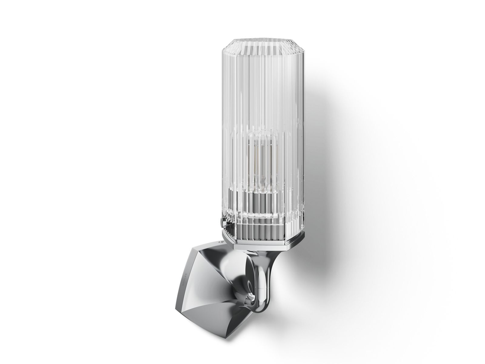3/4 view of product with dimensions