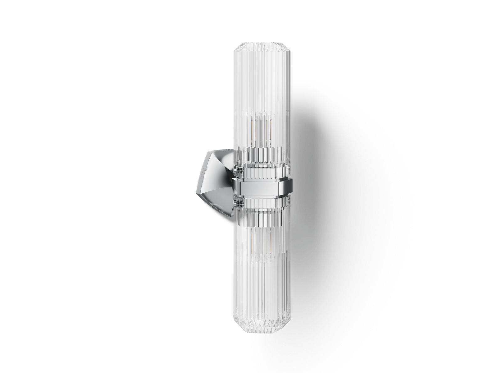 3/4 view of product with dimensions
