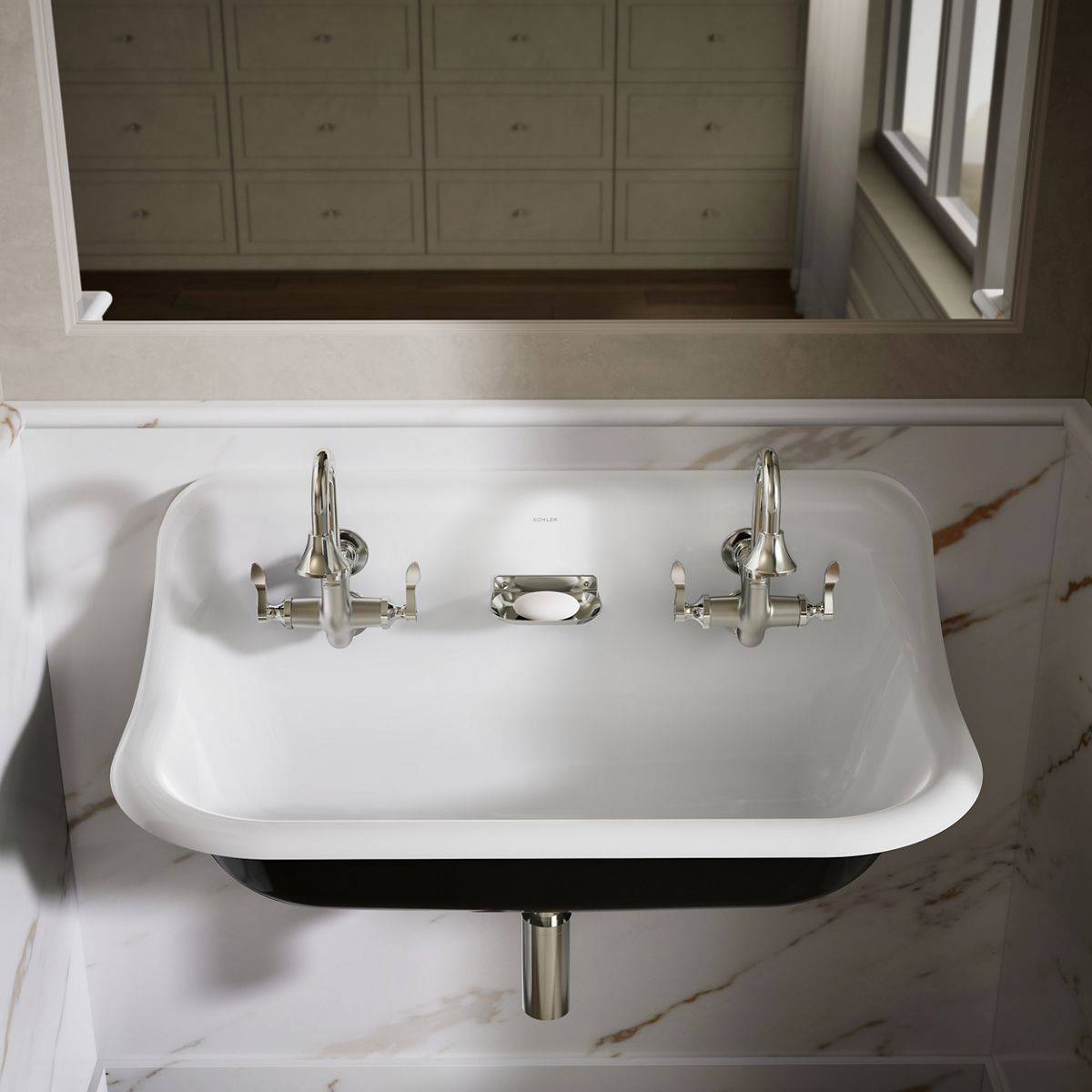 image focused on single product story, angled front view, not straight-on, 1-point perspective