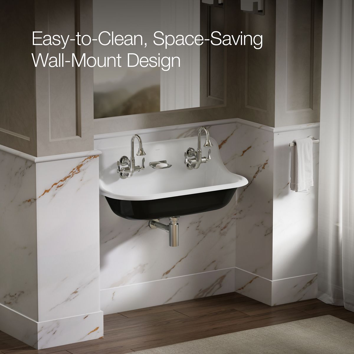 Up to 2 walls & multiple product categories visible