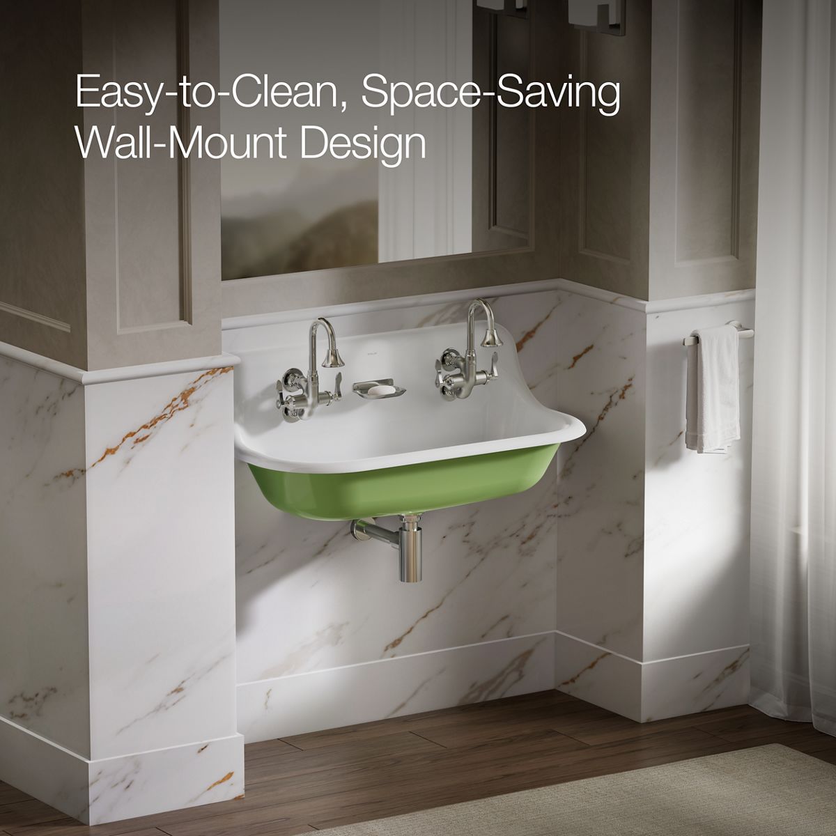 Up to 2 walls & multiple product categories visible