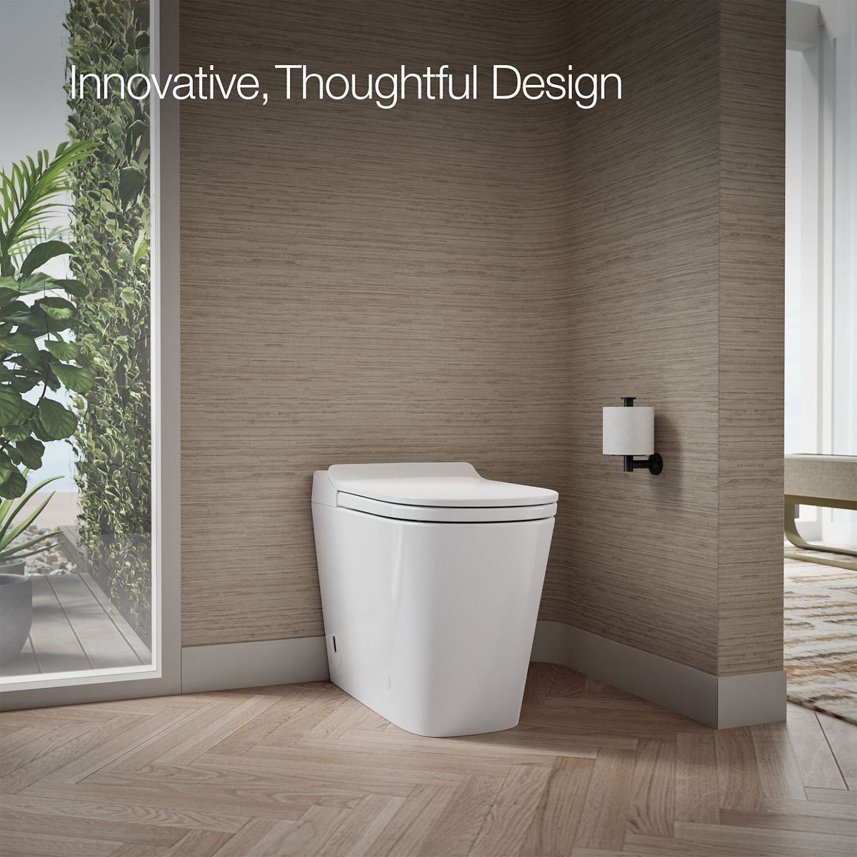 Up to 2 walls & multiple product categories visible, 2-point perspective