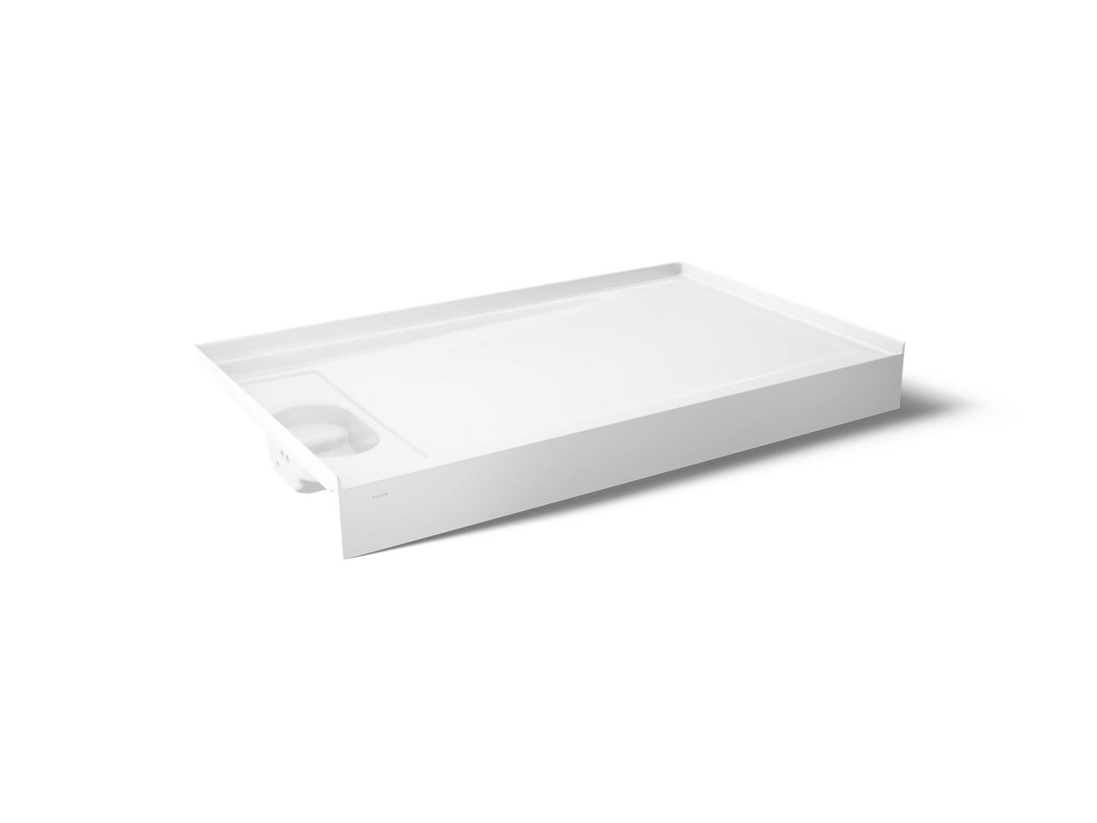 Anthem™ EvoCycle™ 60" x 36" alcove shower base, left drain
