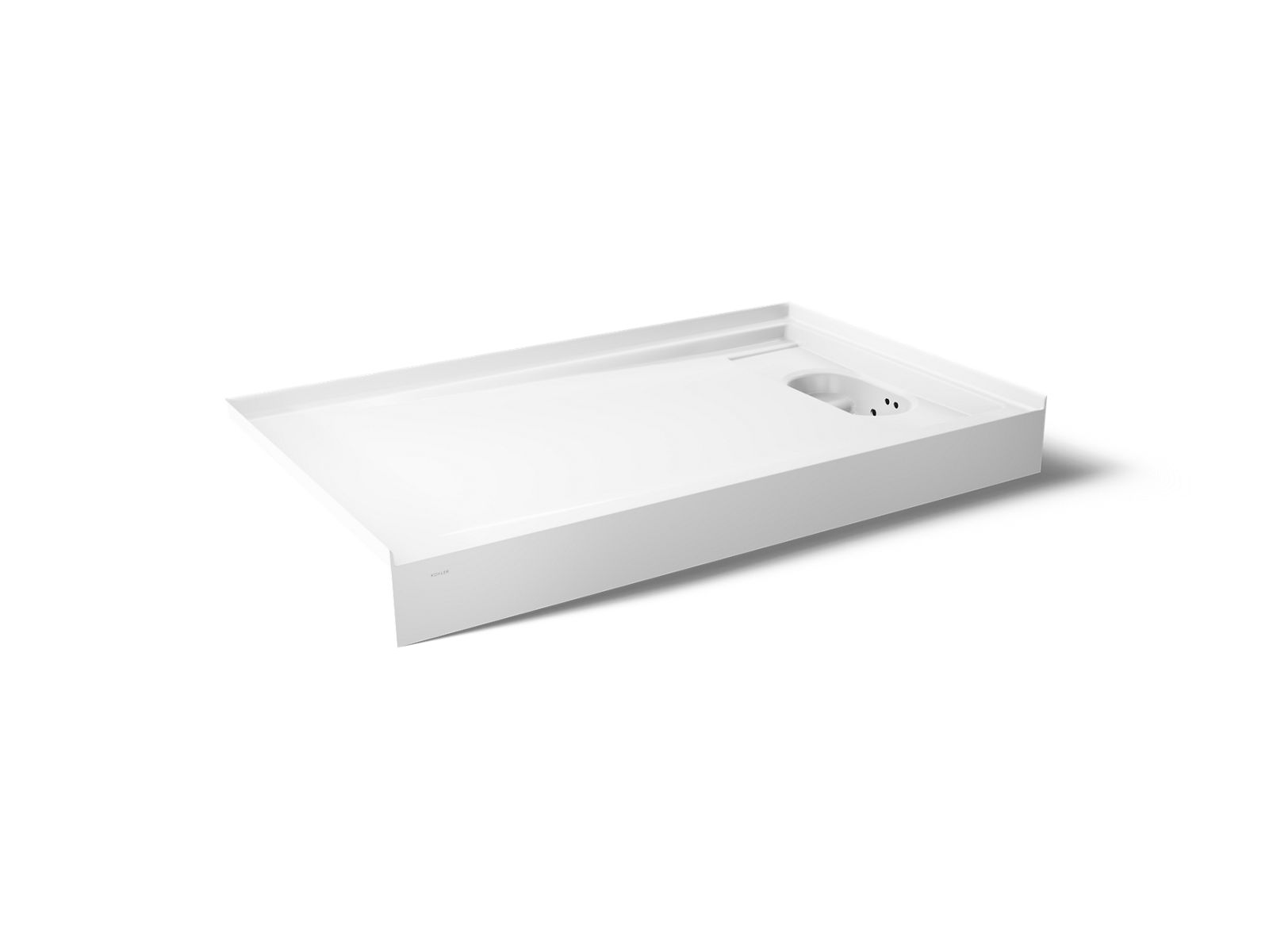 Anthem™ EvoCycle™ 60" x 36" alcove shower base, right drain