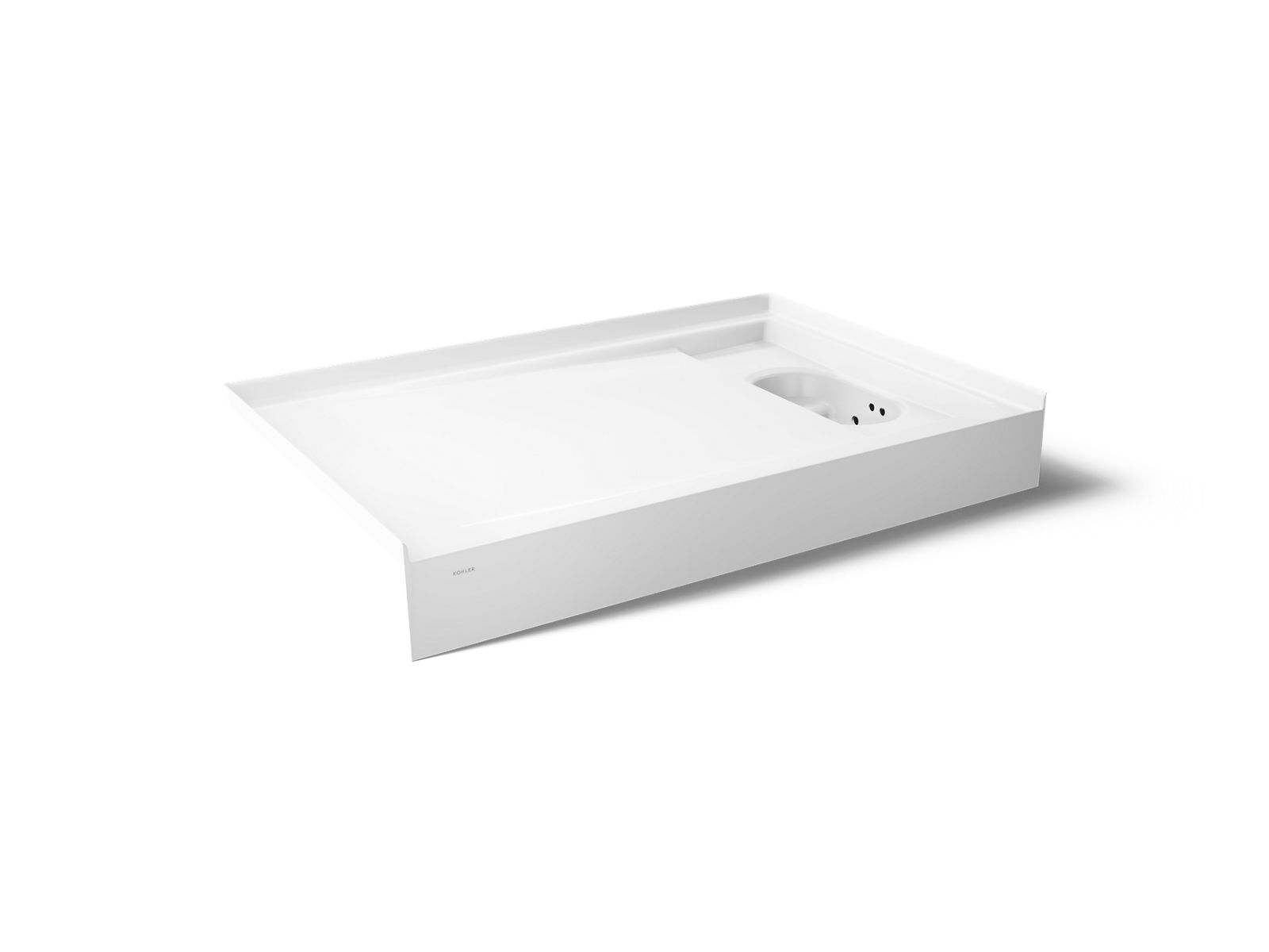 Anthem™ EvoCycle™ 48" x 32" alcove shower base, right drain