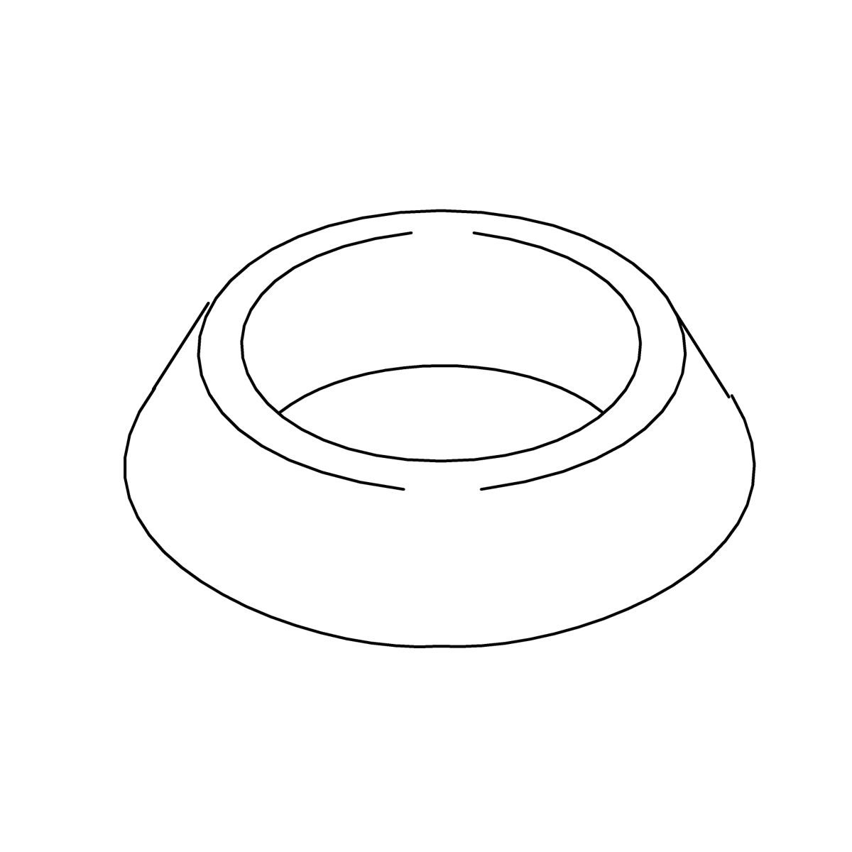 Kohler Genuine Parts Washer, 29/32 Beveled OD