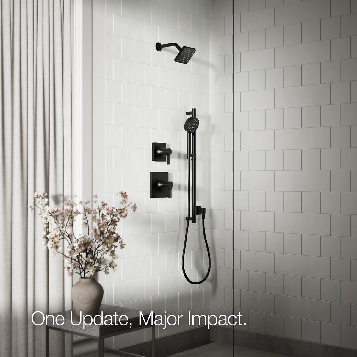 Venza Single-Function Showerhead, 1.5 GPM | K-33597-H | KOHLER